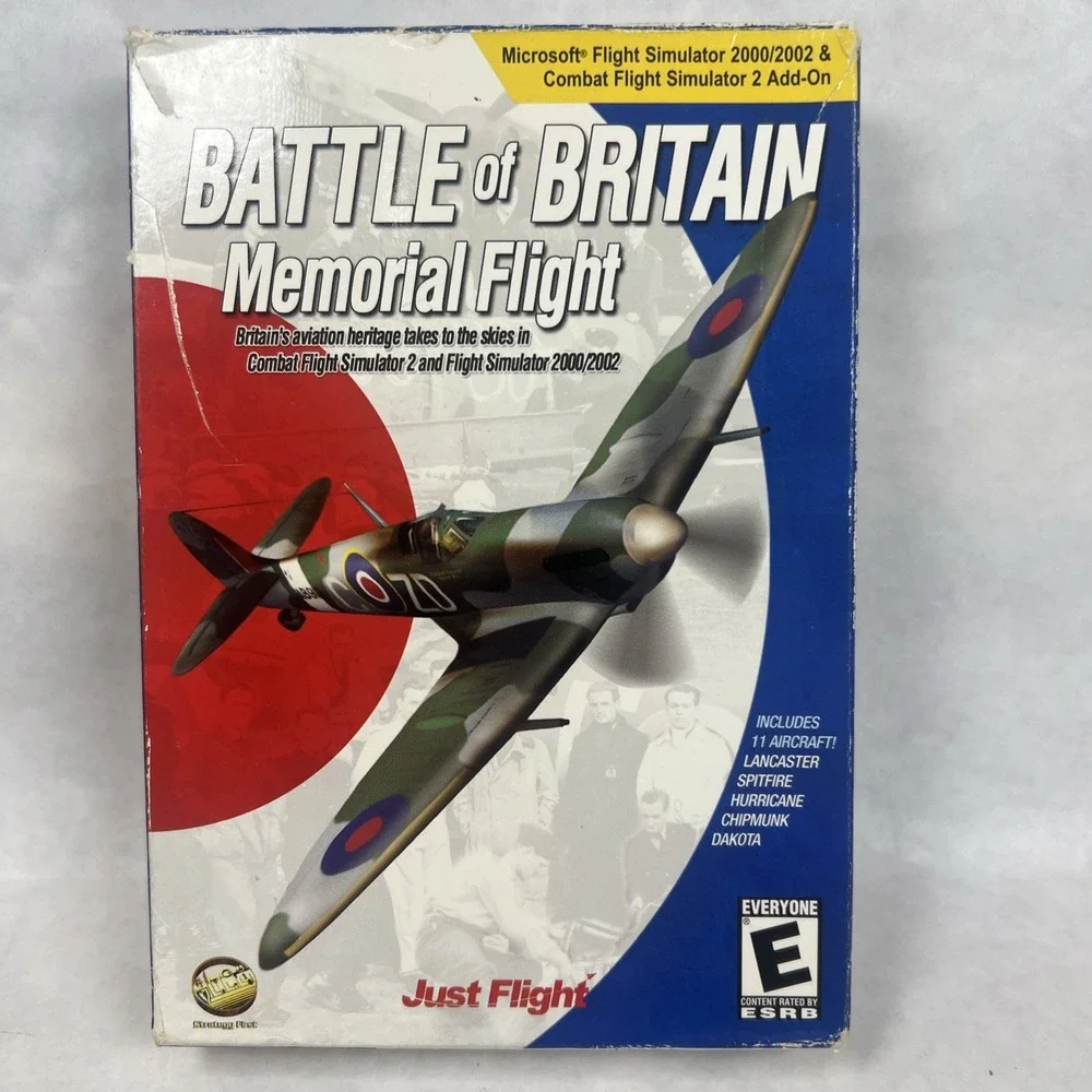 Battle Of Britain: Memorial Flight Add-on (Flight Simulator 2000/02)‎ PC